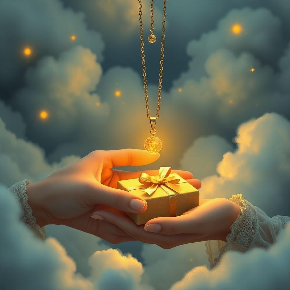 Dream : A necklace and receiving a gift in a dream