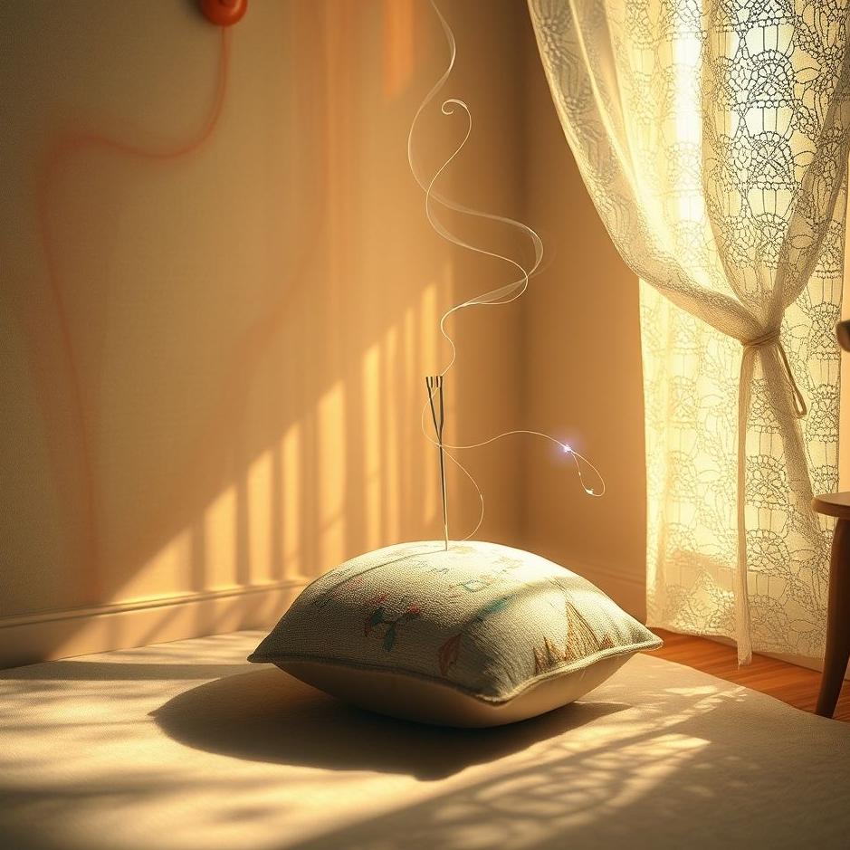 Dream : A needle at home in a dream