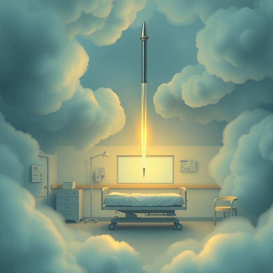 Dream : A needle in a hospital in a dream