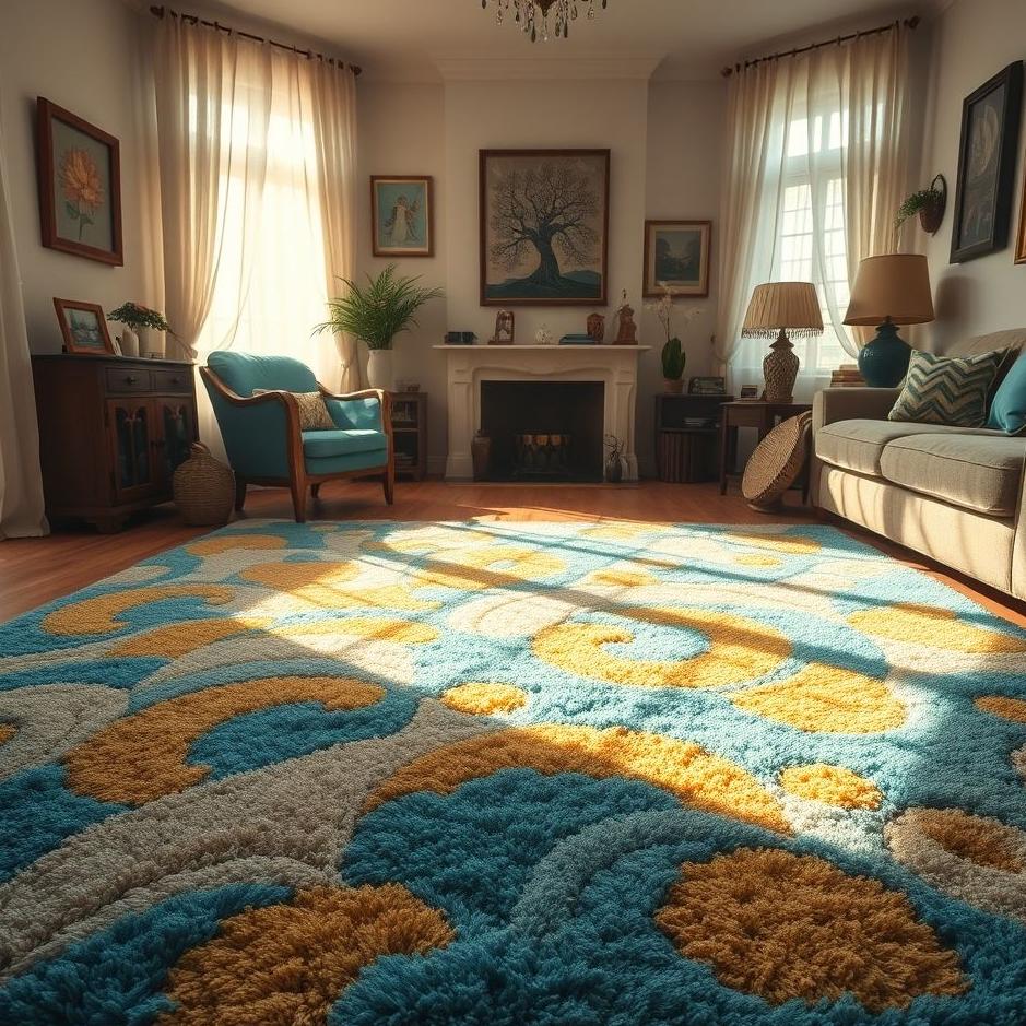 Dream : A new carpet in the house in a dream