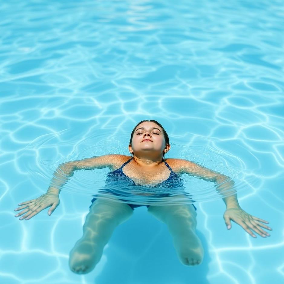 Dream : A nice swim in a pool in a dream