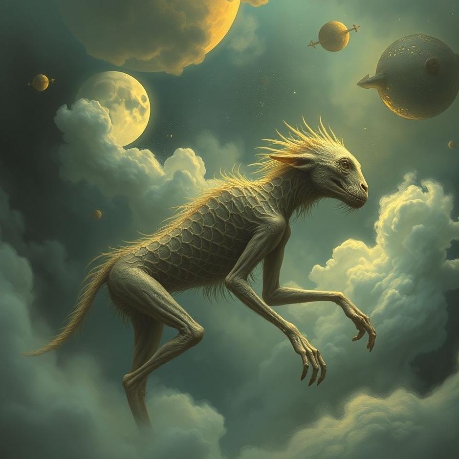 Dream : A non-human in a dream