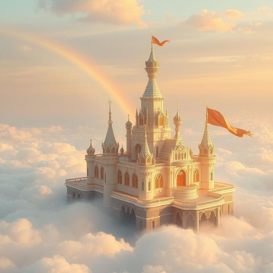 Dream Dictionary : A palace in the sky in a dream