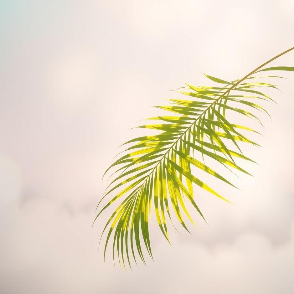 Dream : A palm leaf in a dream