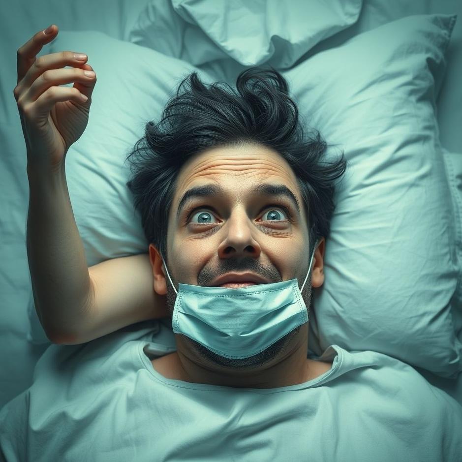 Dream : A patient going crazy in a dream