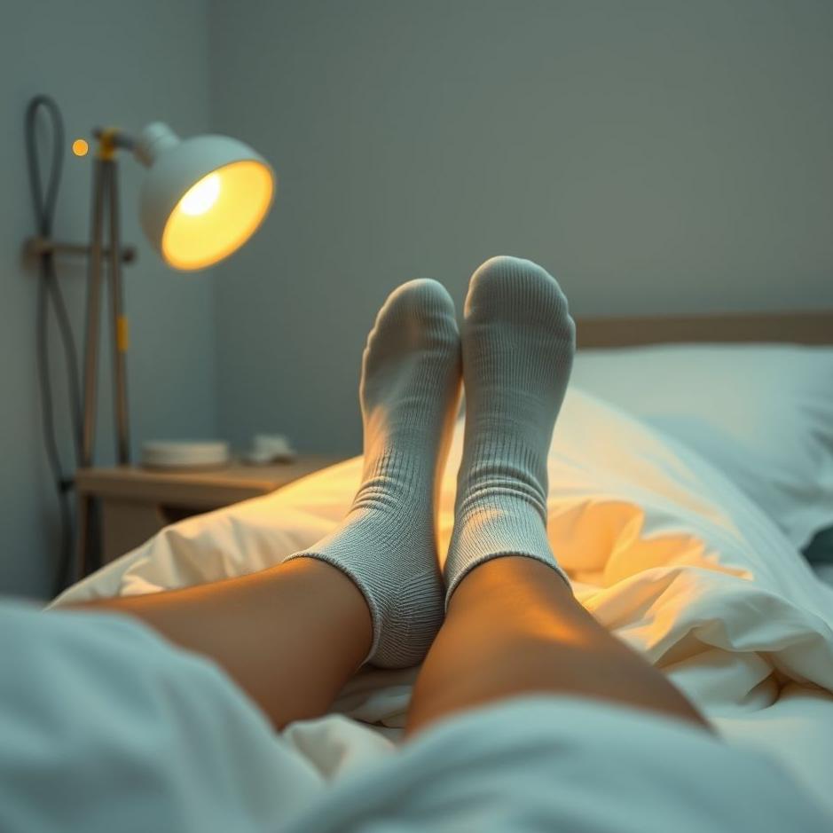 Dream : A patient put on socks in a dream