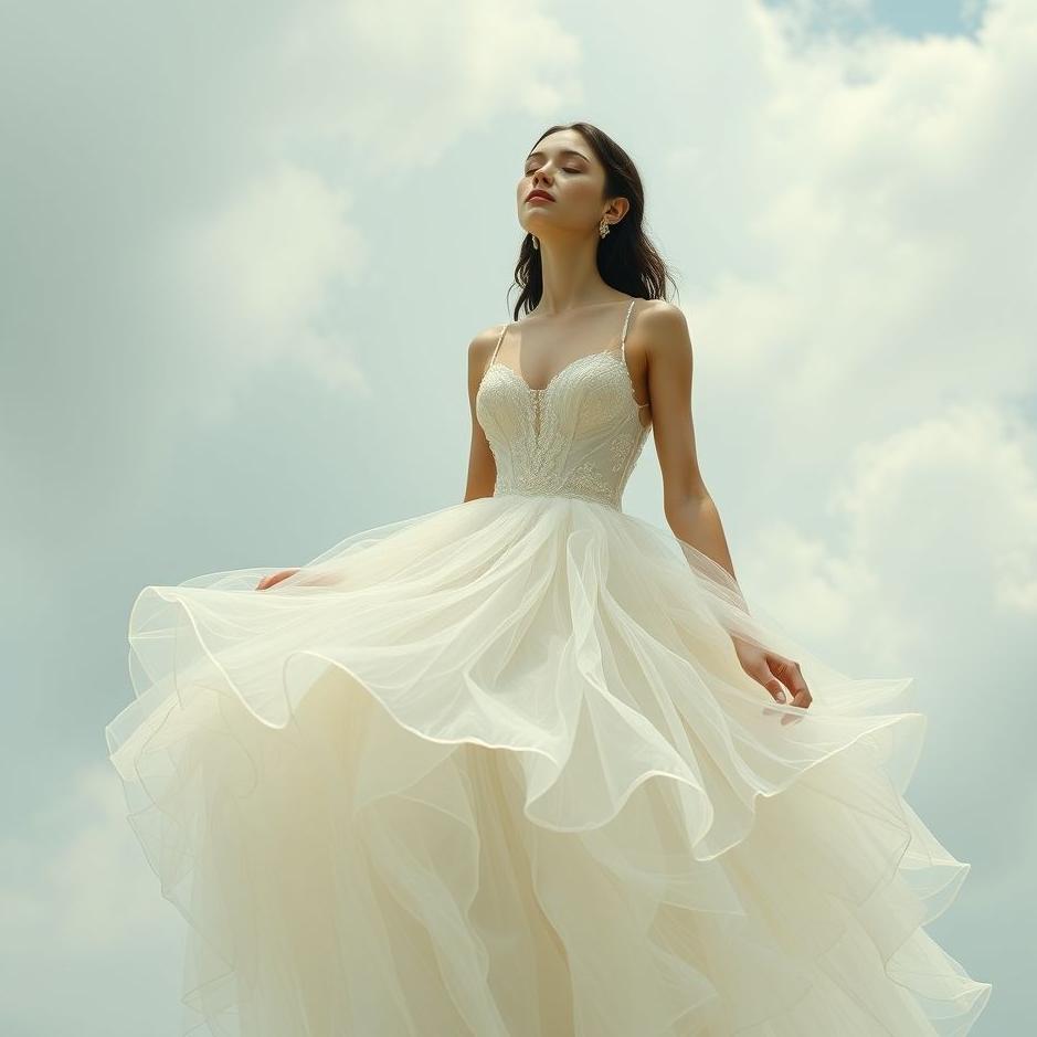 Dream : A pearl dress in a dream