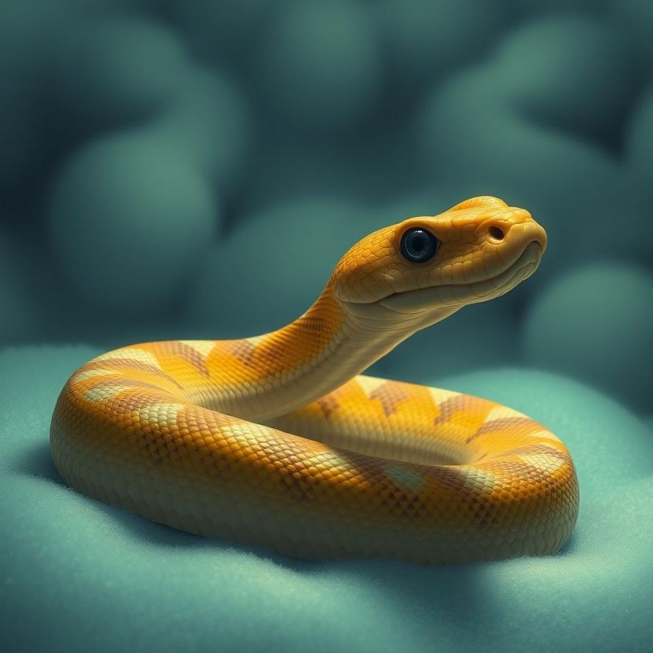 Dream : A pet snake in a dream