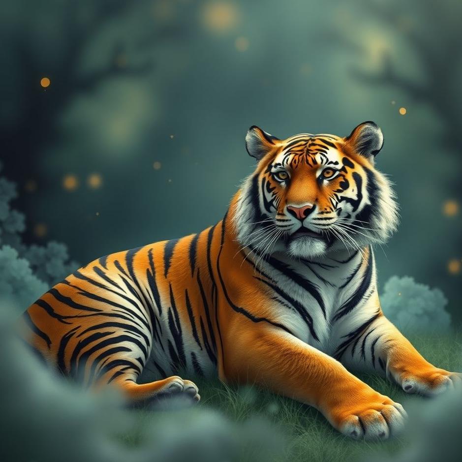 Dream : A pet tiger in a dream