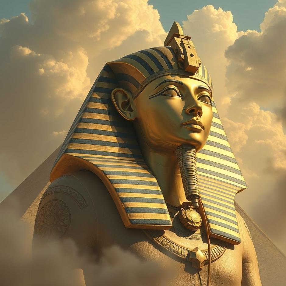 Dream : A pharaoh picture in a dream