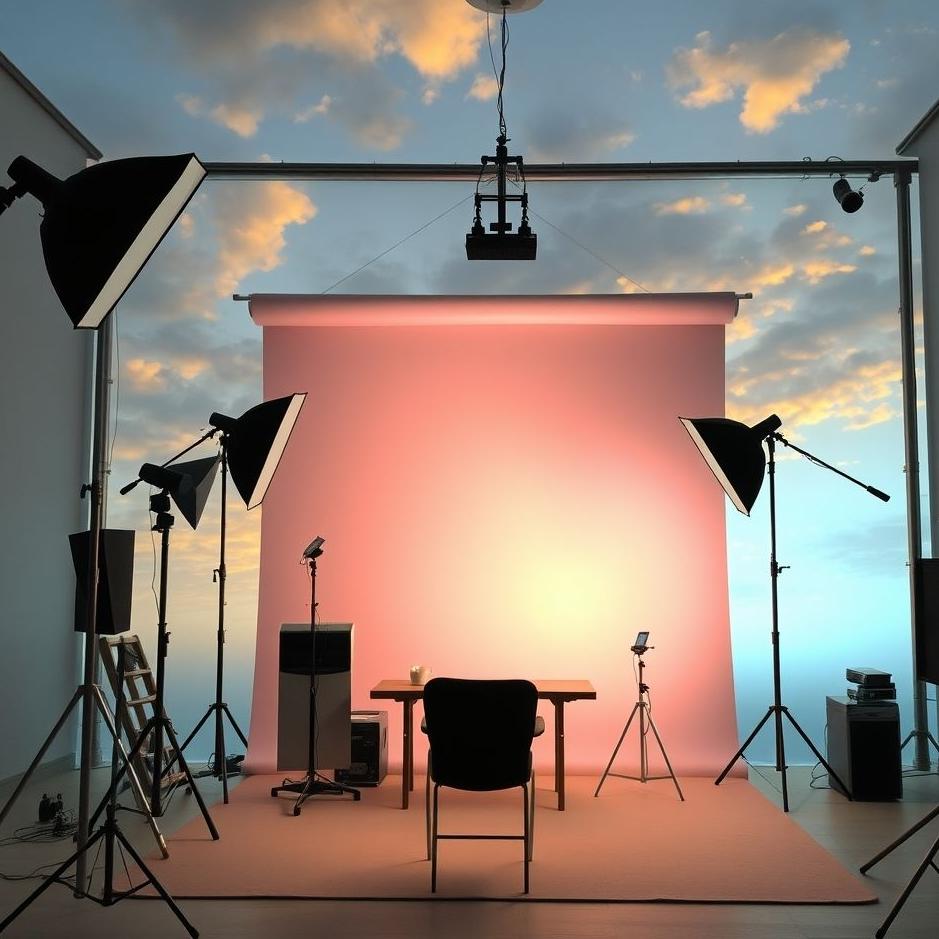 Dream : A photo studio in a dream