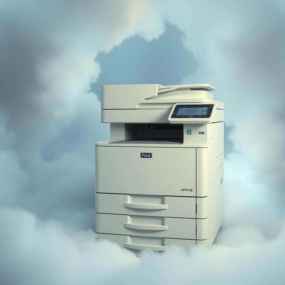Dream : A photocopy machine in a dream