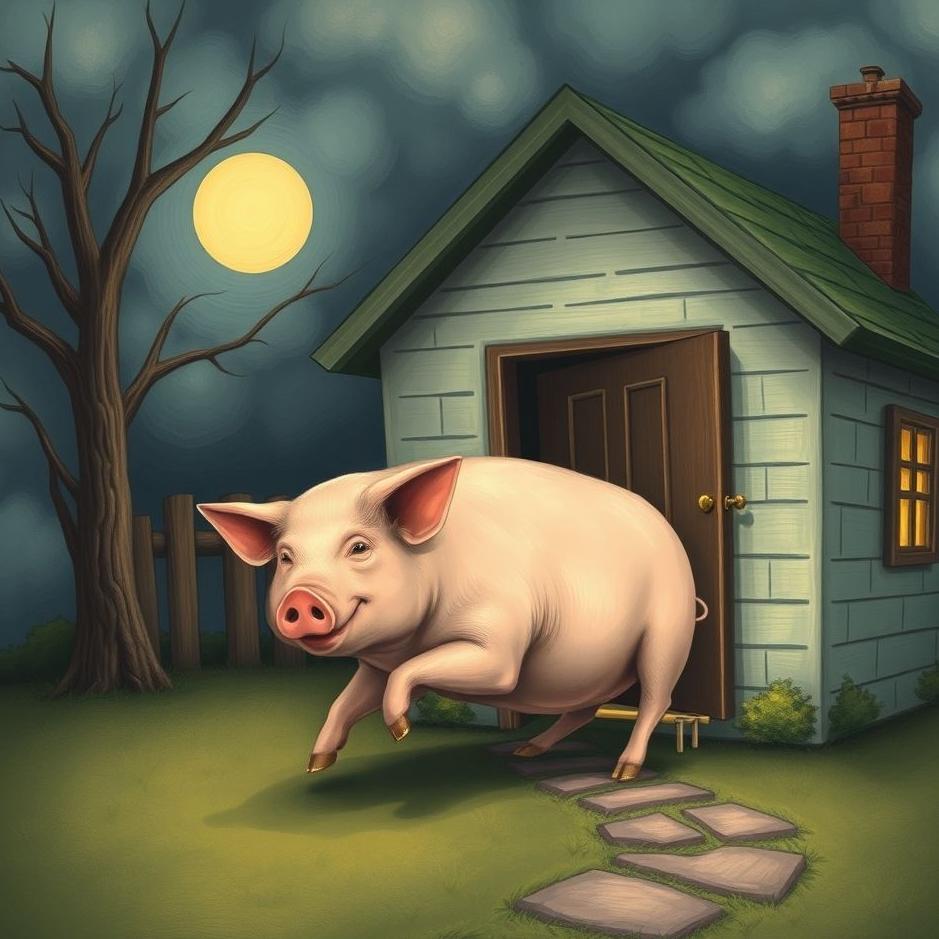 Dream : A pig entering your house in a dream