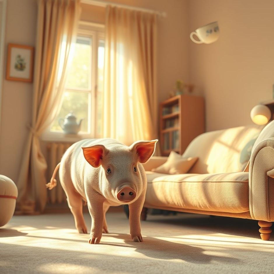 Dream : A pig in your house in a dream