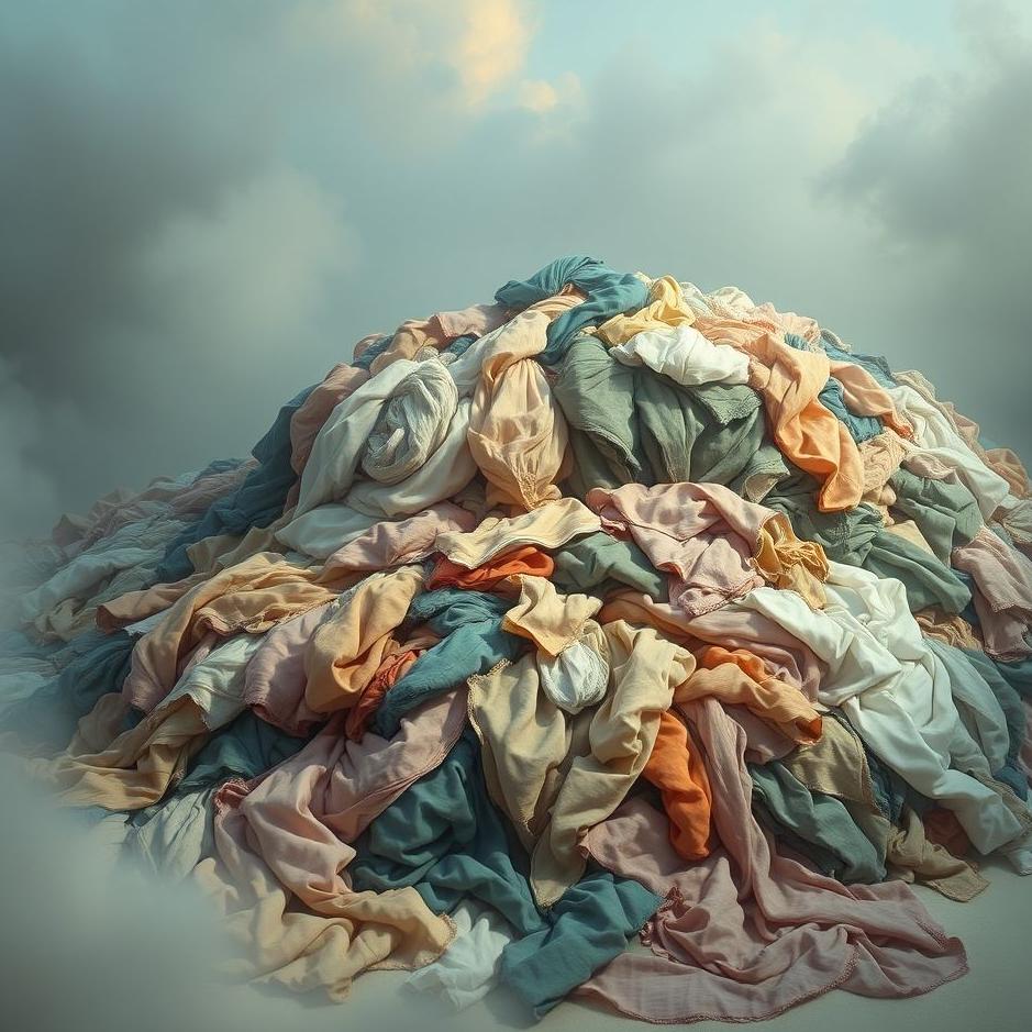 Dream : A pile of clothes in a dream