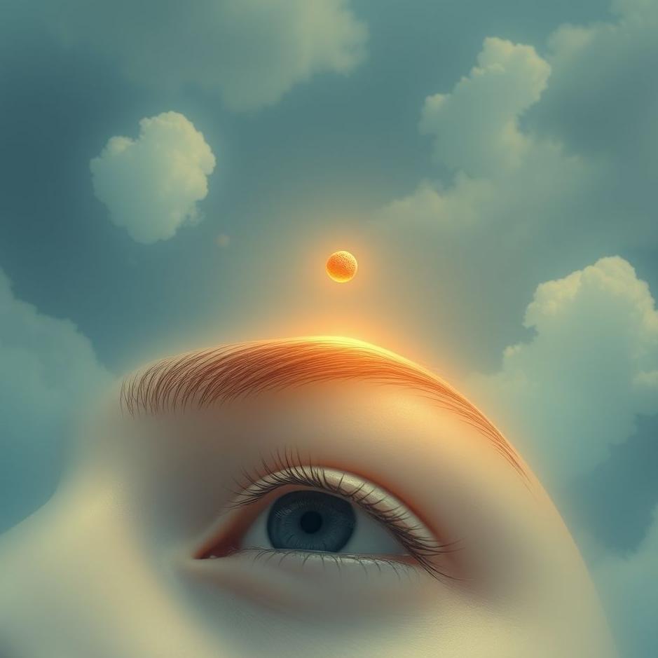 Dream : A pimple above your eye in a dream