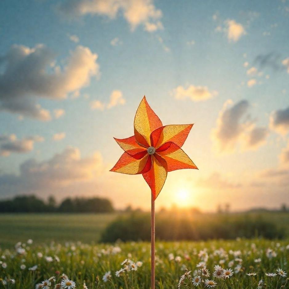 Dream : A pinwheel in a dream