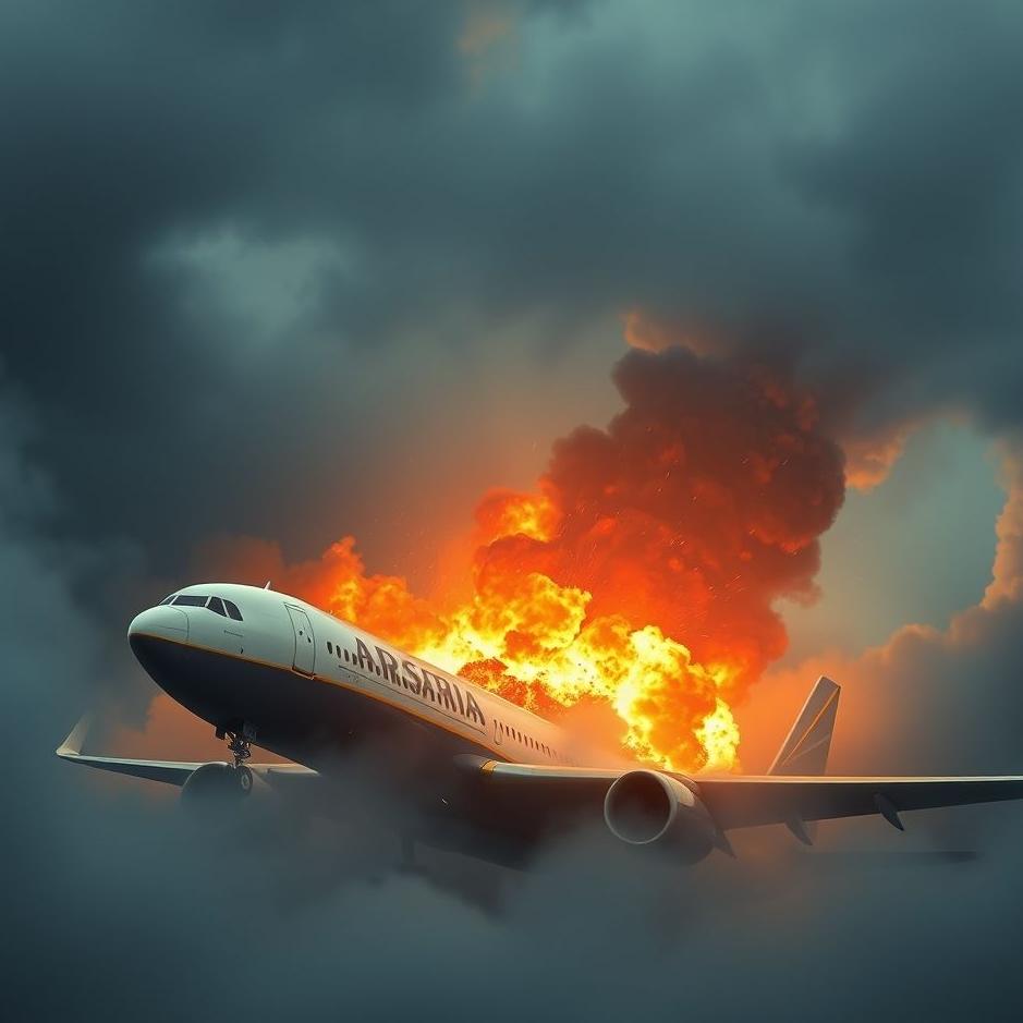 Dream : A plane crash in front of your eyes in a dream