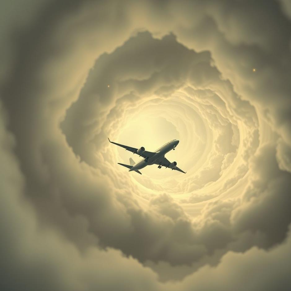 Dream : A plane falling from the sky in a dream