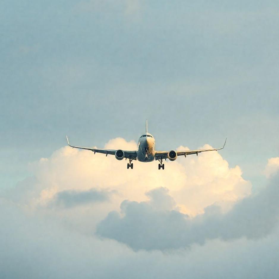 Dream : A plane standing in the air in a dream