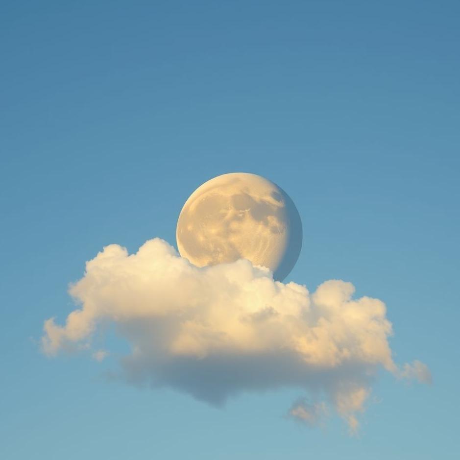 Dream : A planet in the sky in a dream