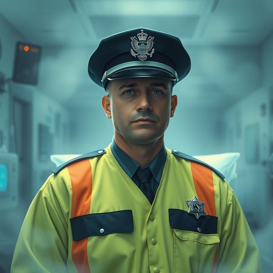 Dream : A policeman in a hospital in a dream