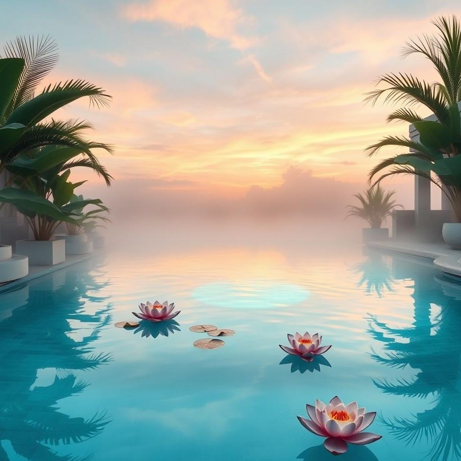 Dream : A pool bath in a dream