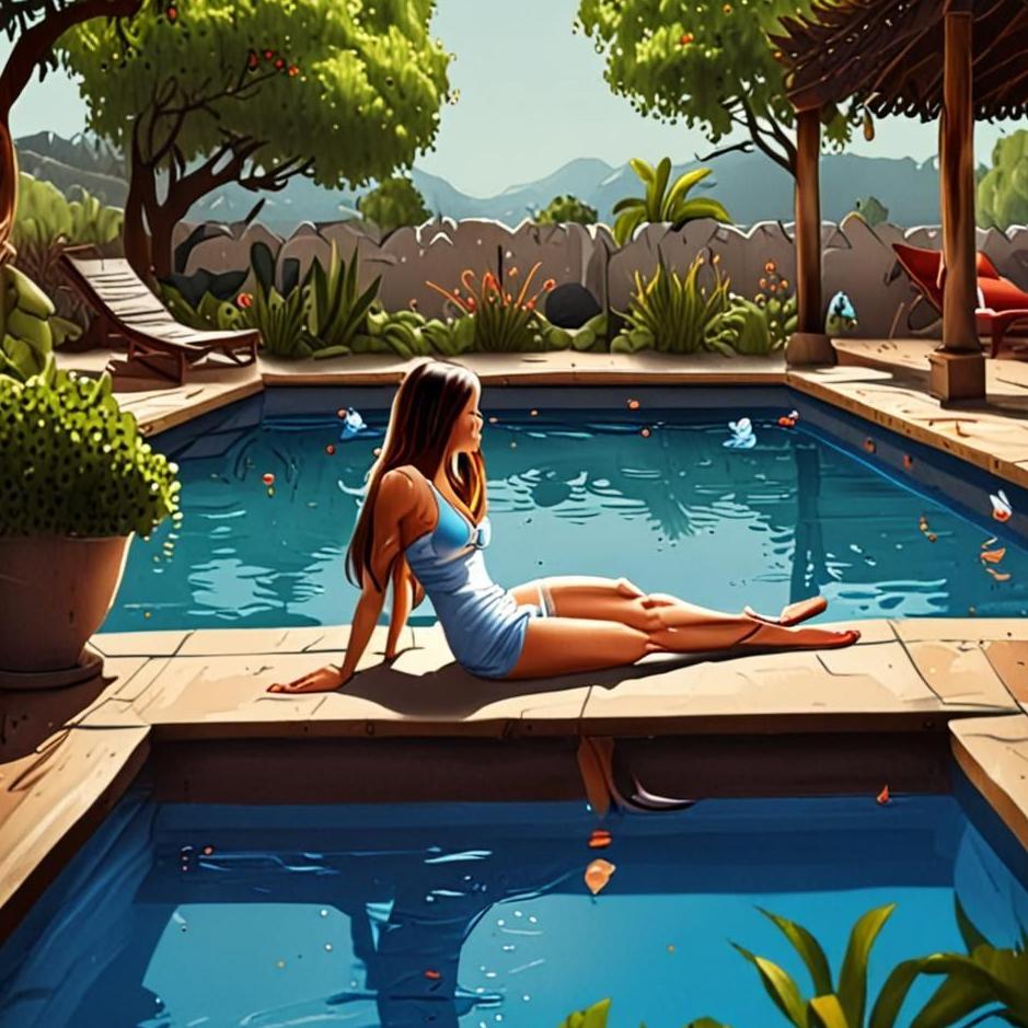 Dream : A pool filling up in a dream