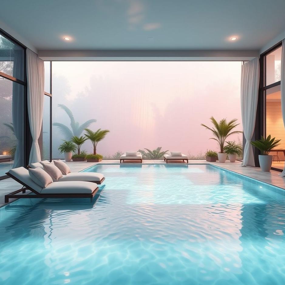 Dream : A pool in the middle of the house in a dream