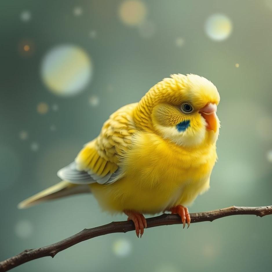 Dream : A pregnant budgie in a dream