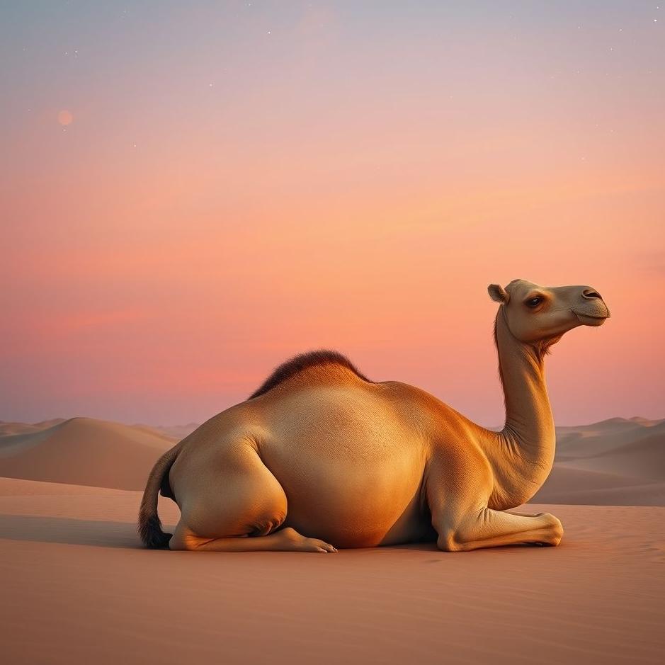 Dream : A pregnant camel in a dream