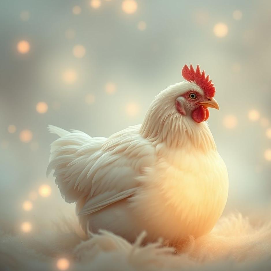 Dream : A pregnant chicken in a dream