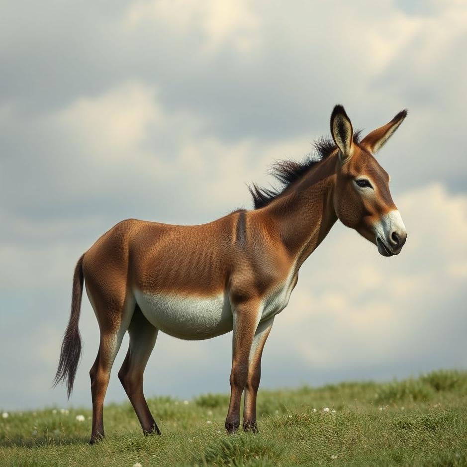 Dream : A pregnant donkey in a dream