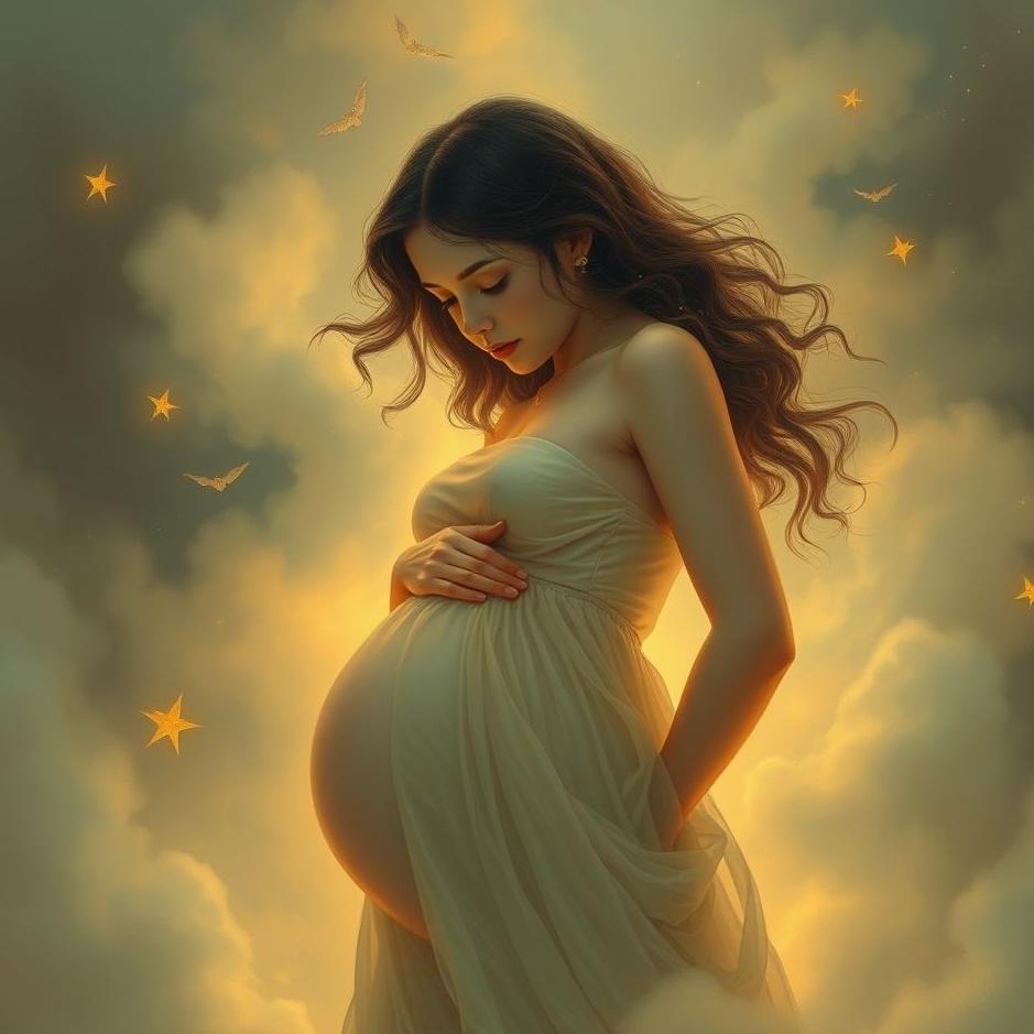 Dream : A pregnant girl in a dream