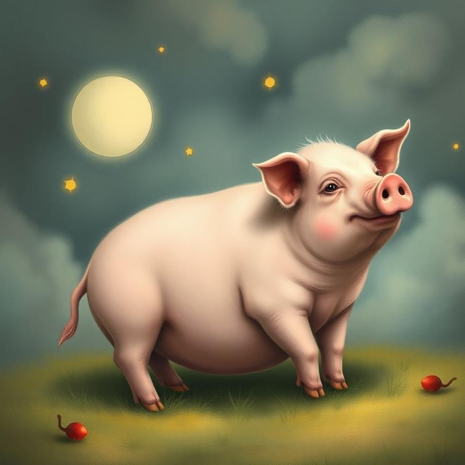 Dream : A pregnant pig in a dream