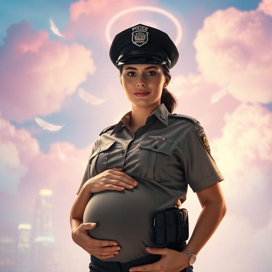 Dream : A pregnant police officer in a dream