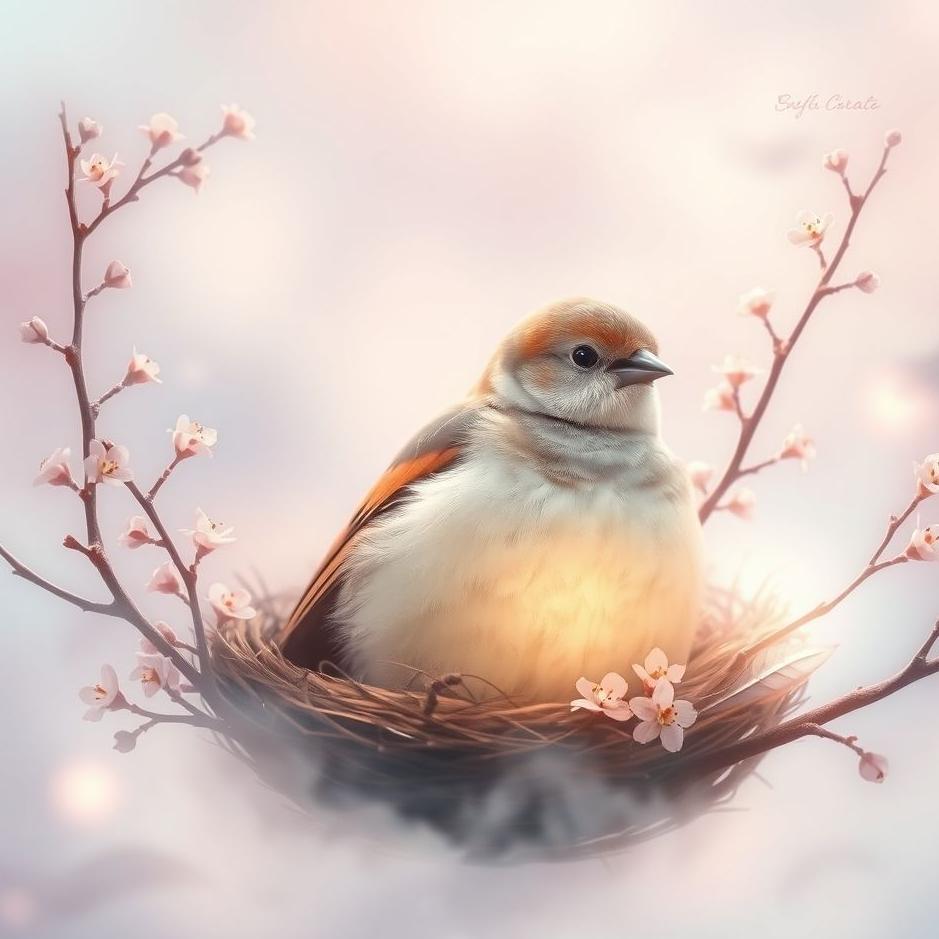 Dream : A pregnant sparrow in a dream