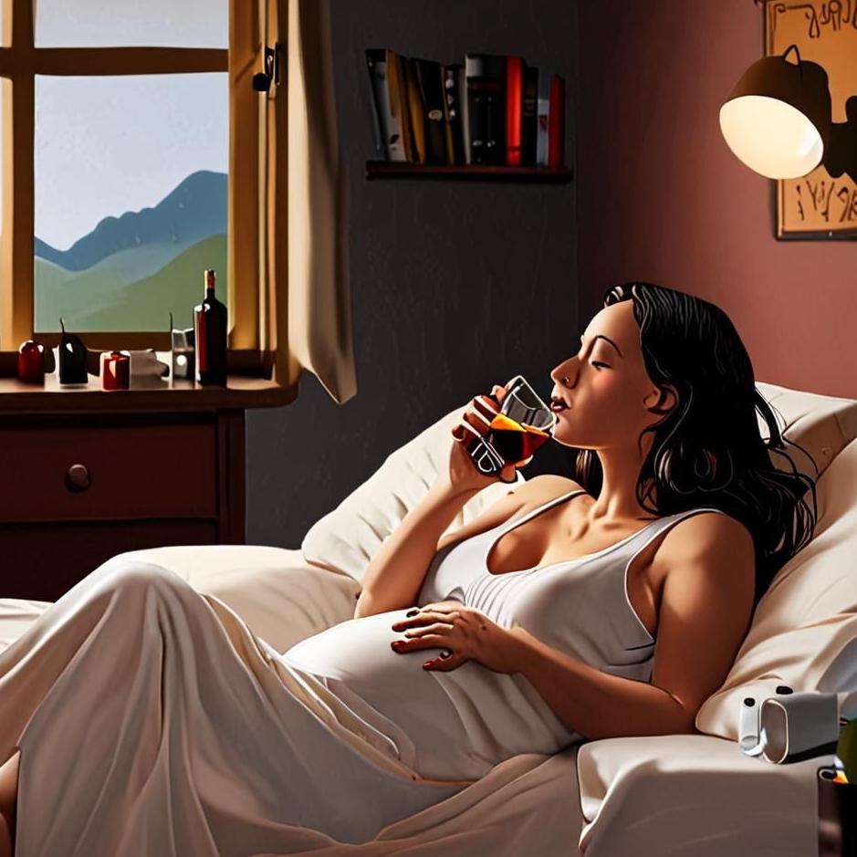 Dream Dictionary : A pregnant woman drinking alcohol in a dream