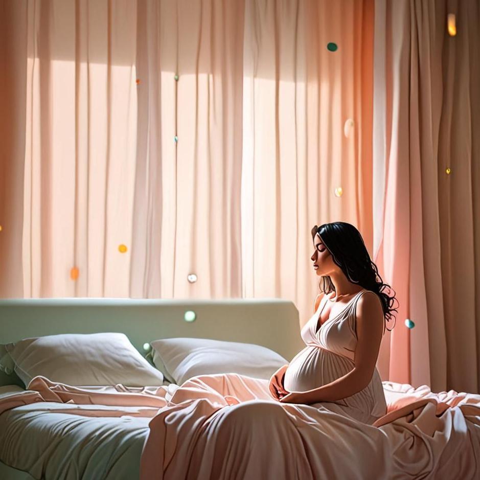 Dream : A pregnant woman vomiting in a dream