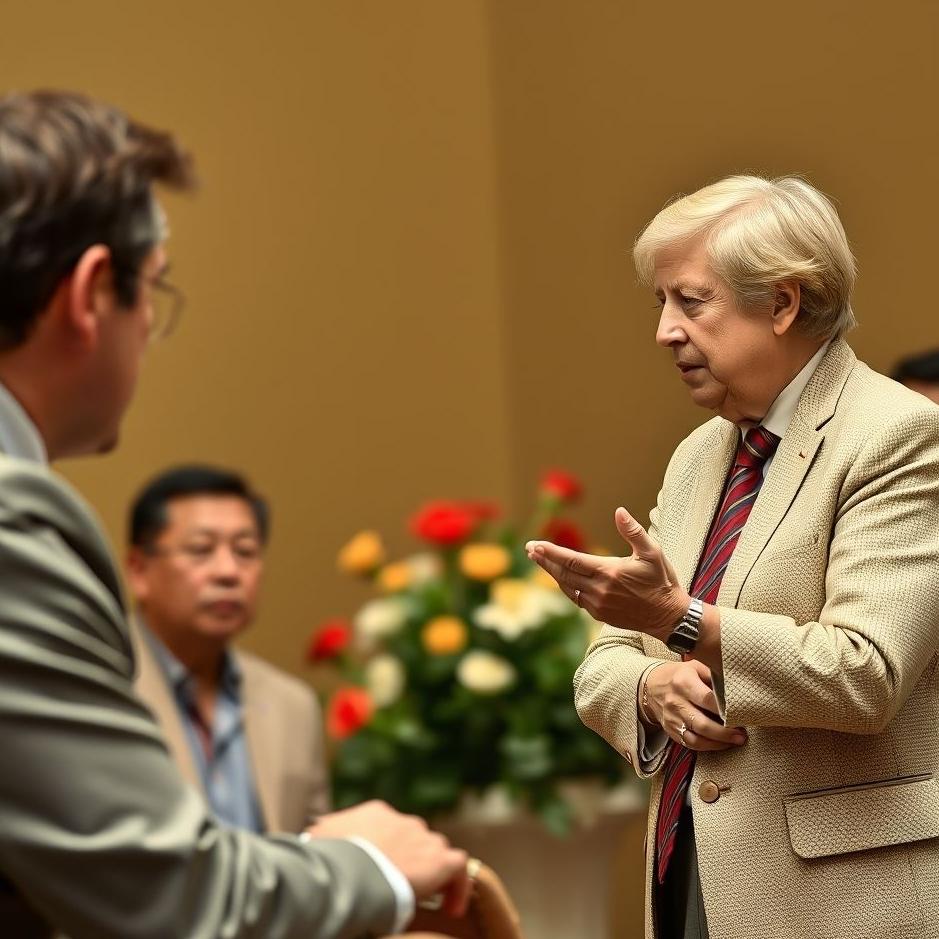 Dream : A prime minister and talking