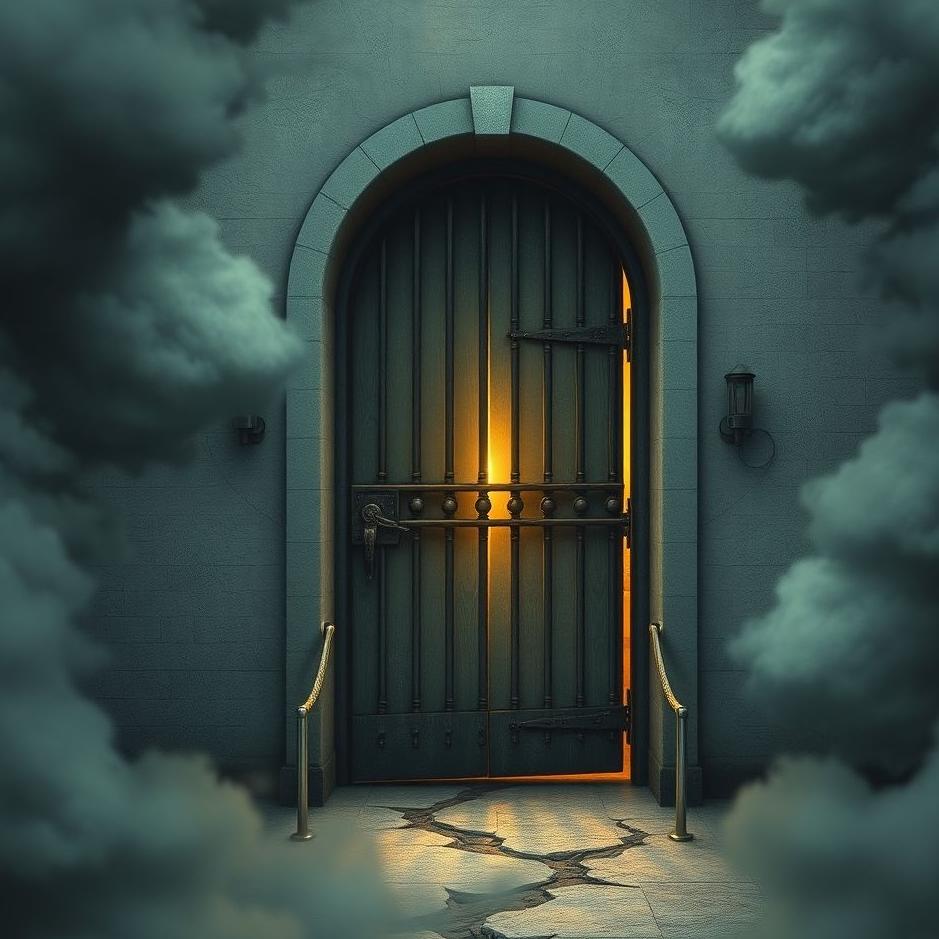 Dream : A prison door in a dream