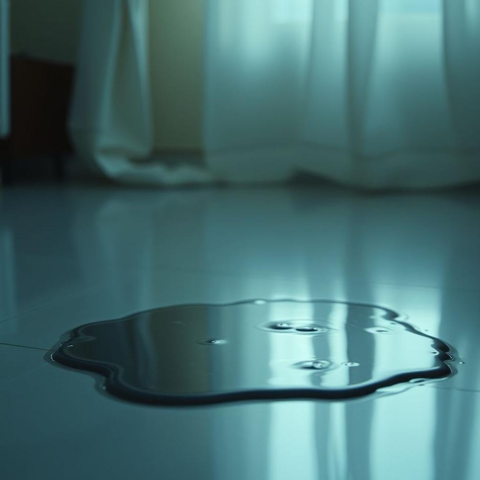 Dream Dictionary : A puddle of water at home in a dream