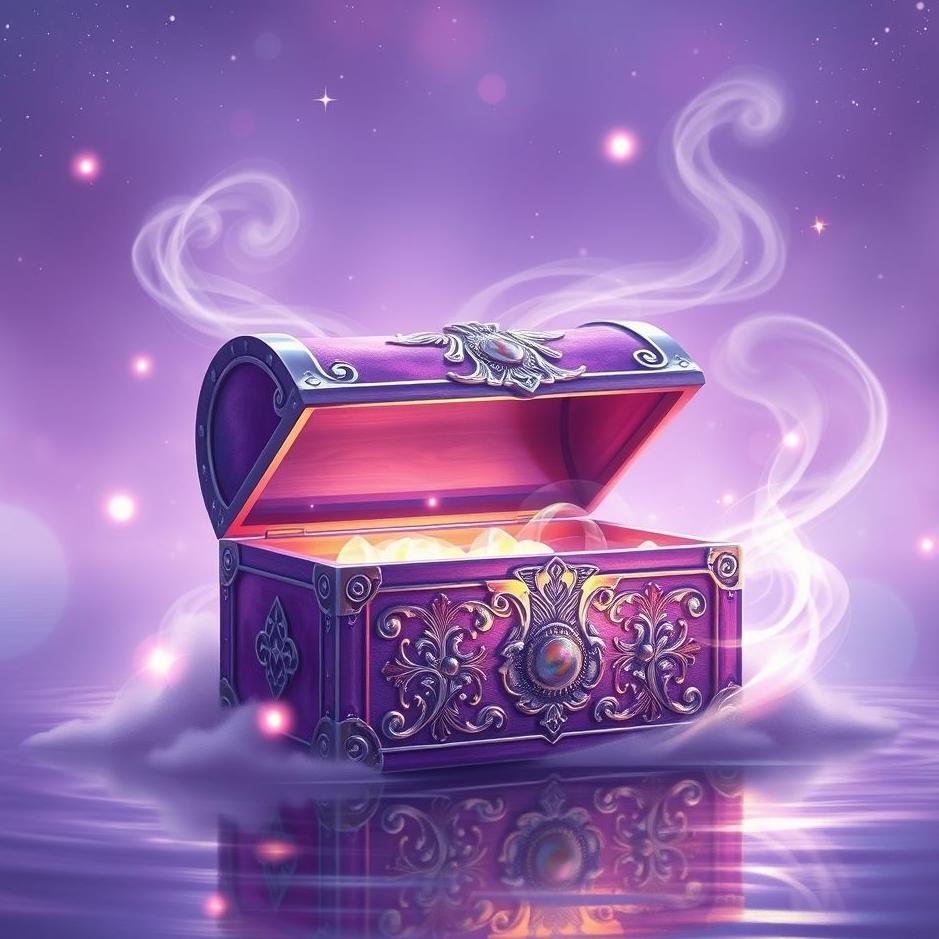 Dream : A purple chest in a dream