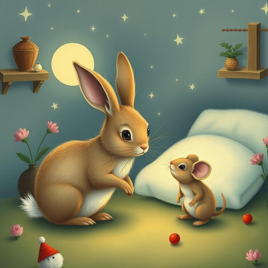 Dream Dictionary : A rabbit and a mouse at home in a dream