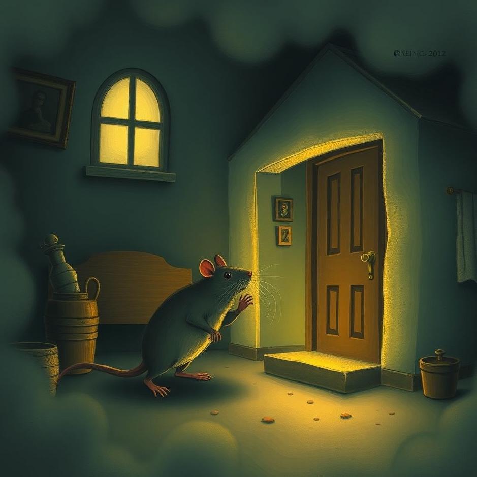 Dream : A rat enter the house in a dream