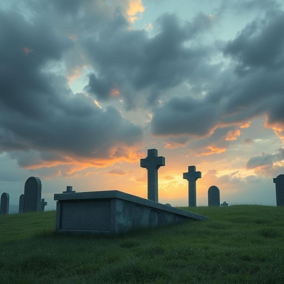 Dream : A ready grave in a dream