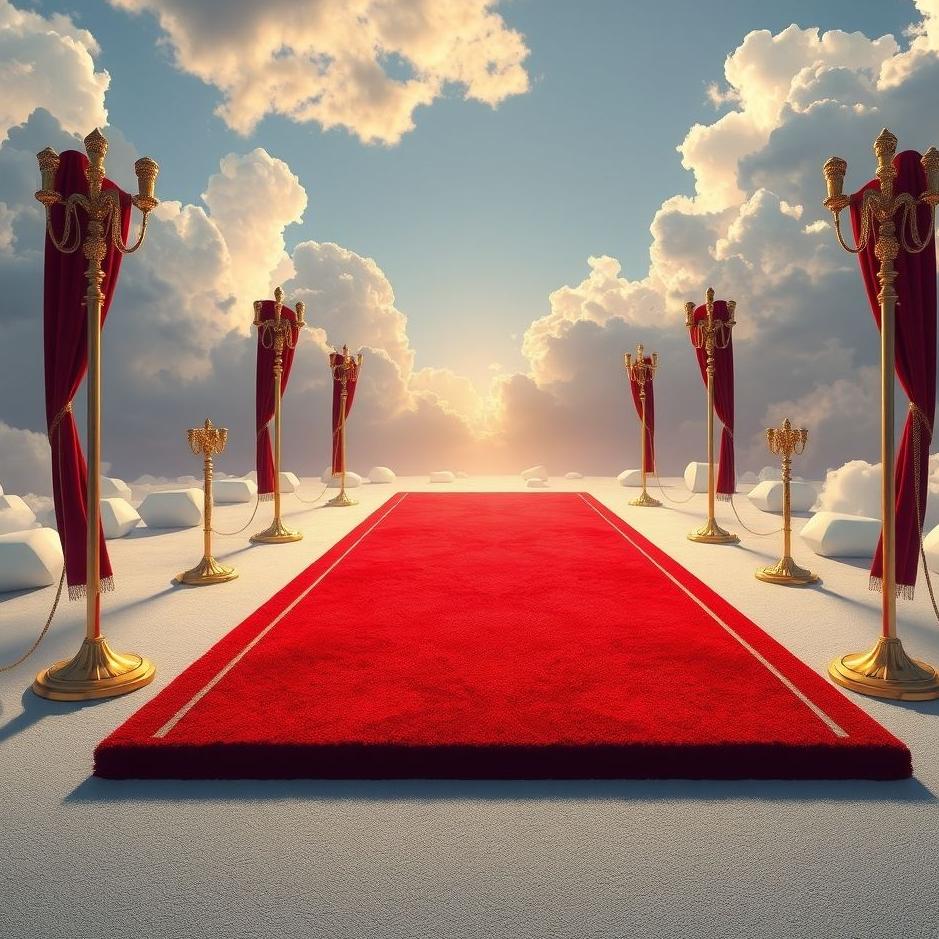 Dream : A red carpet in your dream