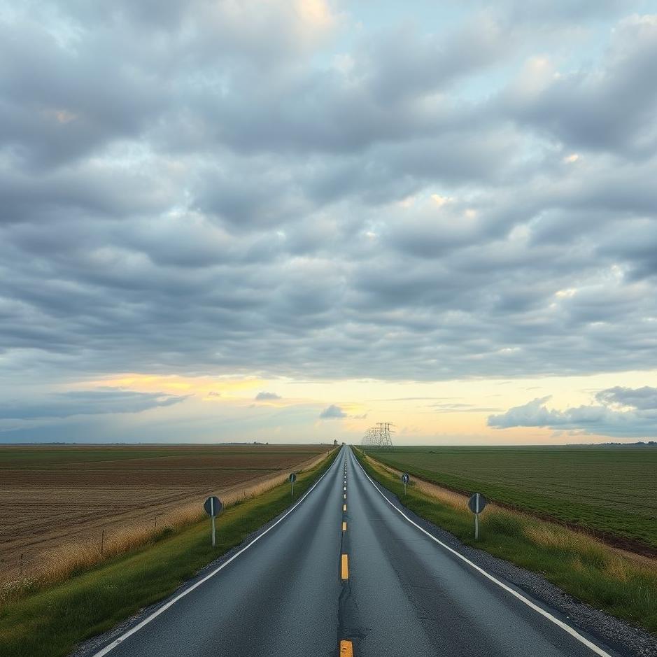 Dream : A road that splits into two in a dream