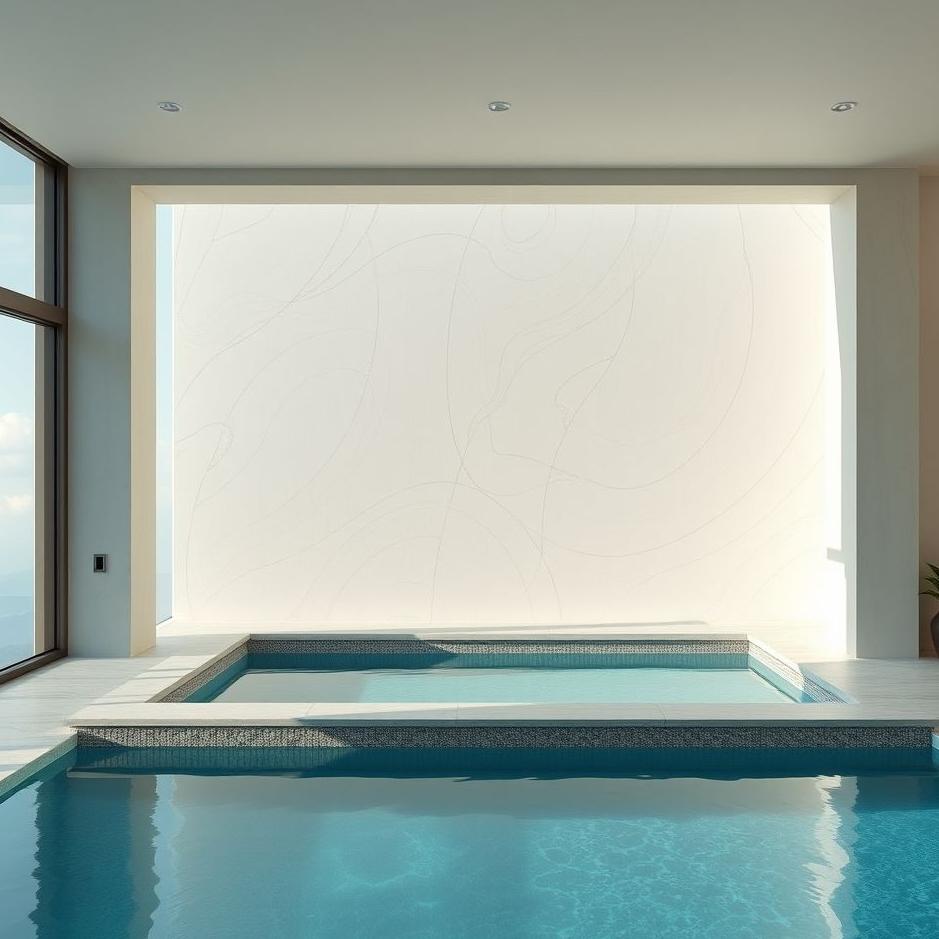 Dream : A room with a pool in a dream