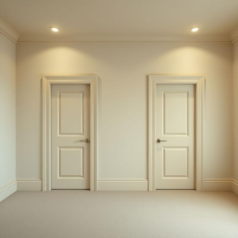 Dream Dictionary : A room with two doors in a dream